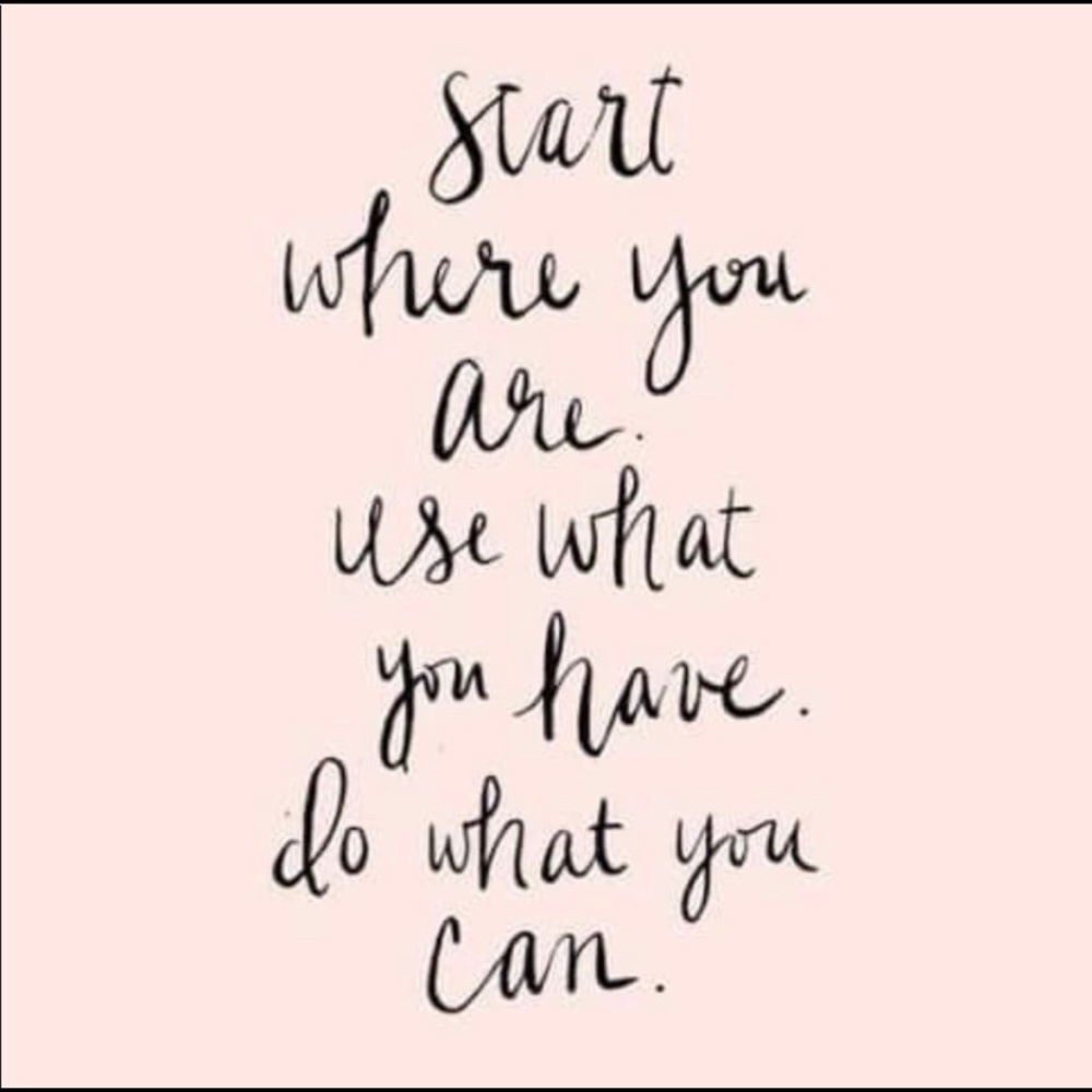 You have to start somewhere 🎁